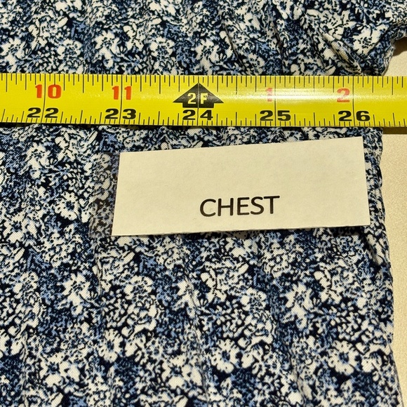 Jones New York Women ¾ Sleeve Split Neck Blouse Top Sz 2X Coastal Beachy Comfort - Picture 10 of 12